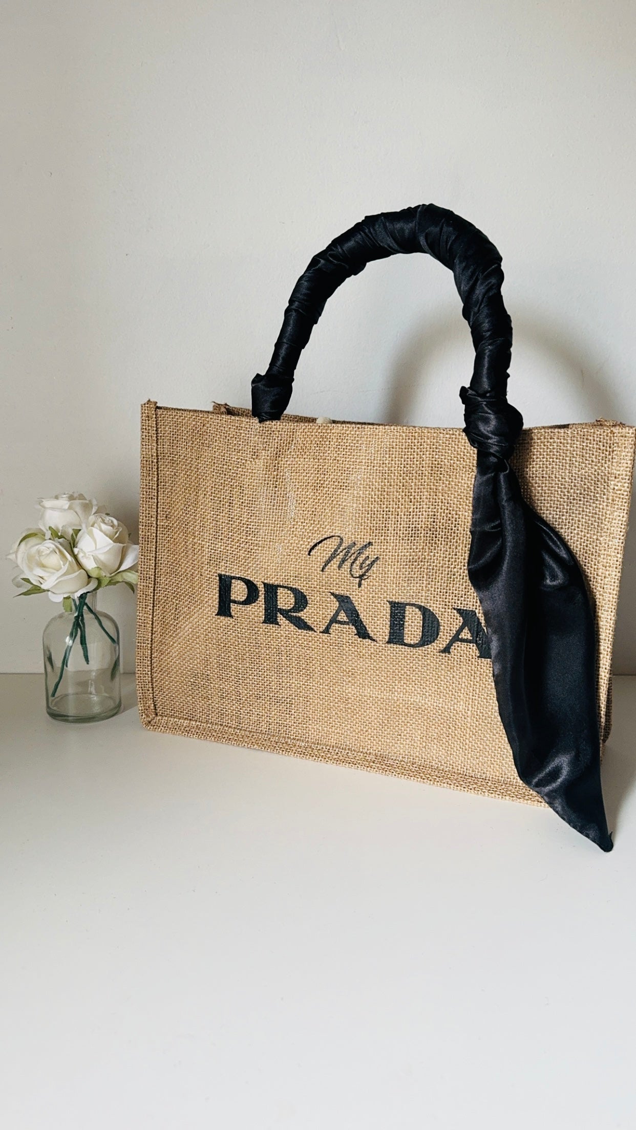 Sac toile de jute PRADA